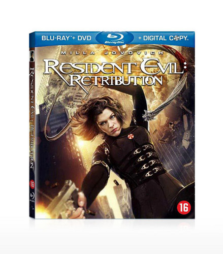  Resident Evil: Retribution 2012 Blu-Ray Cover