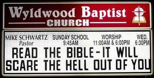  Ridiculous Church Signs