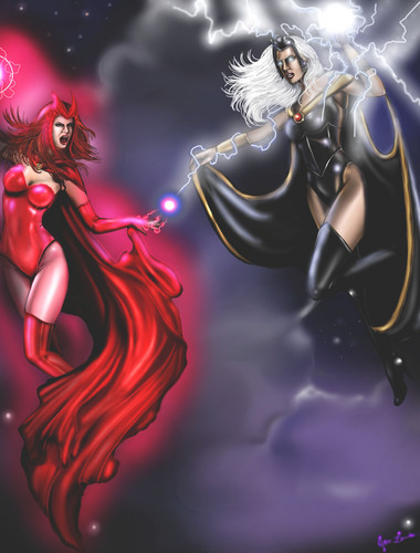  Scarlet Witch vs Storm