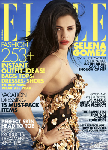  Selena - Magazine Scans - Elle - July 2012