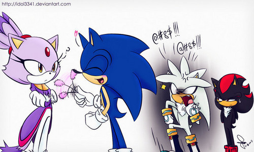  Silver, Sonic, Blaze and Shadow Moment