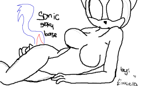  Sonic sexy female base <3