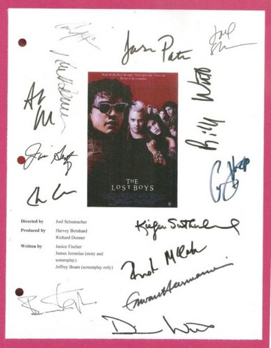  The 로스트 boys autographs