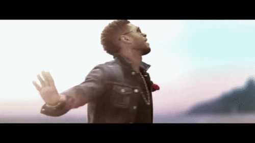  usher in 'Without You' musik video