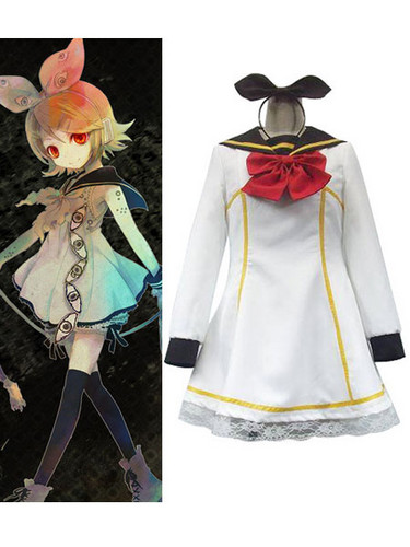  Vocaloid Kagamine Rin Cosplay Costume