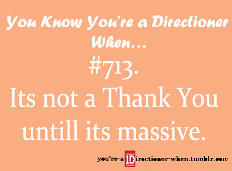  anda Know You're A Directioner When...