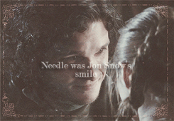  Needle was Jon Snow's smile