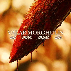  Valar Morghulis