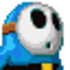  hmmm whats blue shy guy looking at?