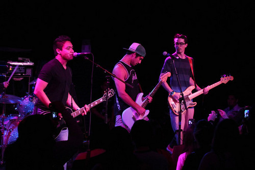 live gig with his band Lost In Kostko at The Roxy on Sunset Blvd