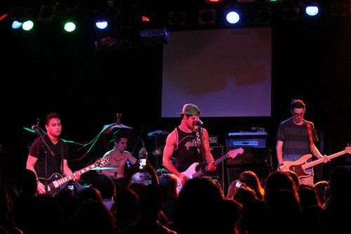 live gig with his band Lost In Kostko at The Roxy on Sunset Blvd