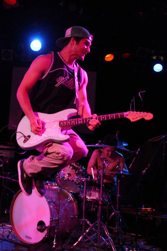  live gig with his band Lost In Kostko at The Roxy on Sunset Blvd