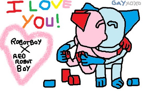  robotboy x red robotboy gay tình yêu