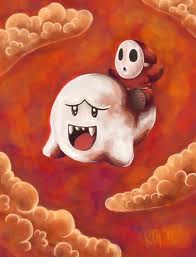  shy guy and boo