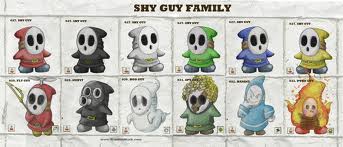  shy guy family!