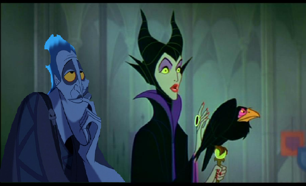 Thought I'd try with Hades and Maleficent for a change x. added by. 