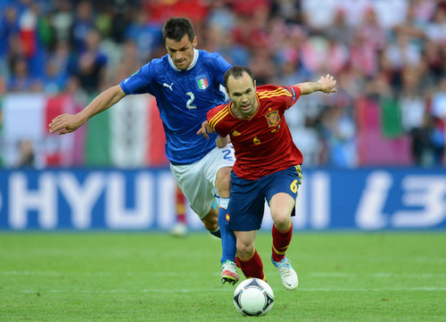  A. Iniesta (Spain in Euro Cup)