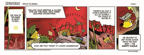 Angry Birds Seasons Dragon Comic part 1
