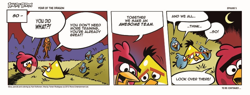 Angry Birds Seasons Dragon Comic part 5