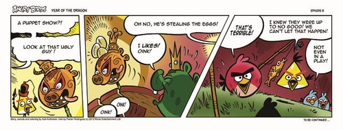 Angry Birds Seasons Dragon Comic part 8