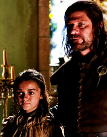 Arya & Ned