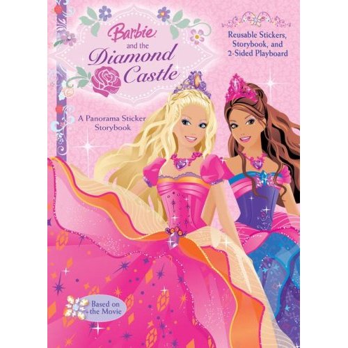  búp bê barbie and the Diamond lâu đài book