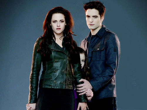  Bella,Edward and Renesmee