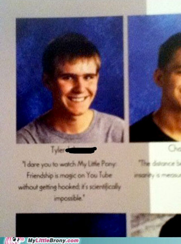  Best yearbook quote ever.