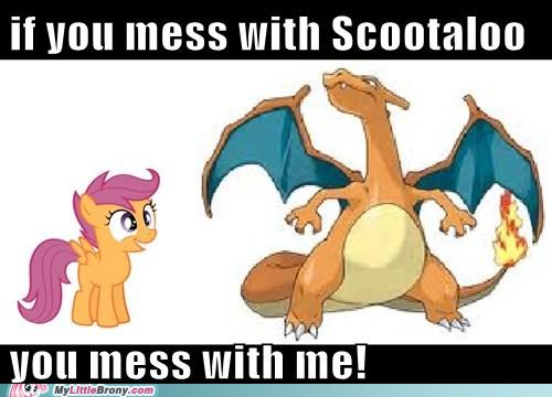 Better not mess with Scootaloo