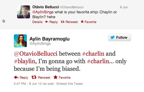 Charlin (Charlie/Aylin) Tweets ;)