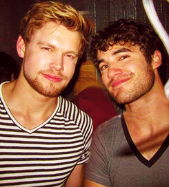Chord and Darren at the One Night in Toronto Party