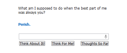  Cleverbot tells it like it is