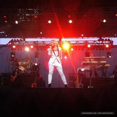  Demi - Summer Tour - Del Mar Fairgrounds Del Mar, CA - June 12, 2012