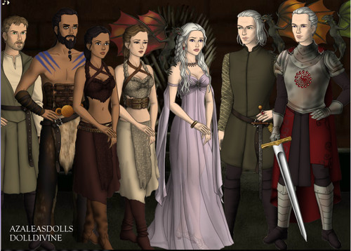  Game of Thrones door Azaleas Dolls and DollDivine