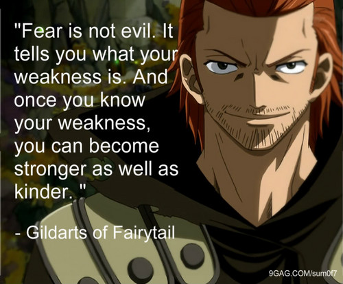  Gildarts Quote - Fairy Tail