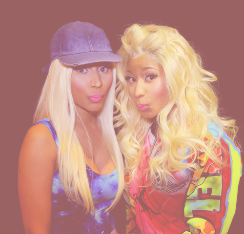  Imagine if Nicki Minaj had a twin wow that would be cool (: