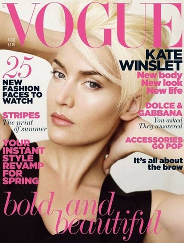 Kate Winslet for Vogue UK Cover April 2011