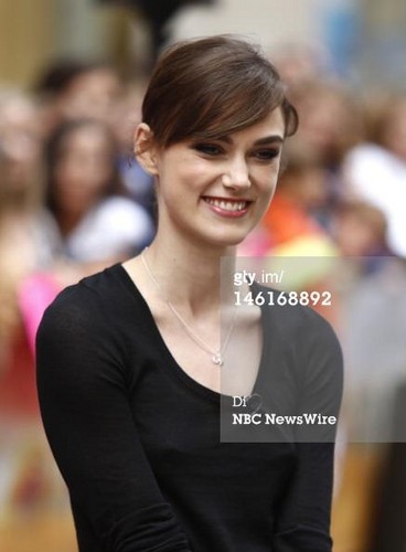 Keira at the Today Show