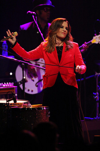  Lisa Marie Presley In Concert, New York, NY