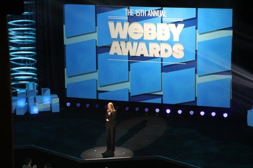  Lisa hosts the 2011 Webby Awards