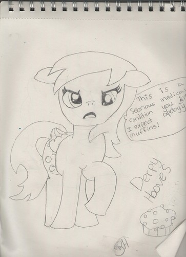  My Derpy Hooves drawing