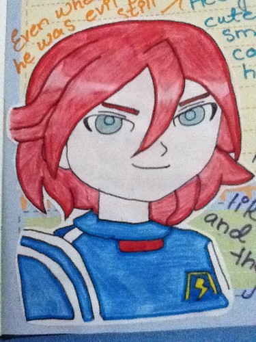  My Drawing of Hiroto when I started watching IE ^^