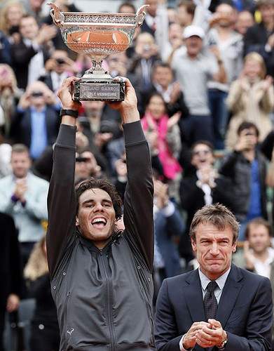  Nadal wins his 7th French Open عنوان