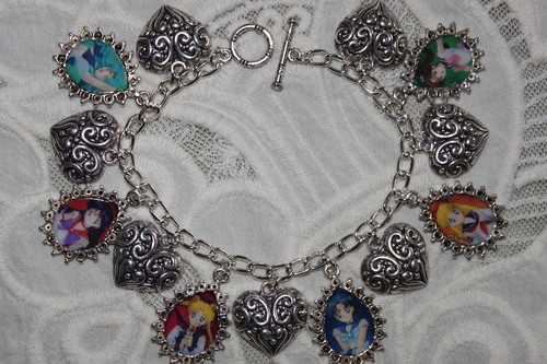  Ocarina of Time Main Characters charm bracelet