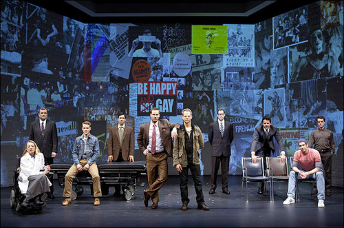  Patrick Breen, Patricia Wettig, Luke MacFarlane and مزید سٹار, ستارہ in The Normal دل at Arena Stage