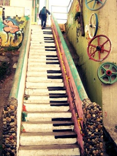  Piano Stairs