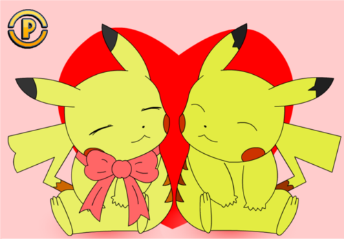  Pikachu Valentine