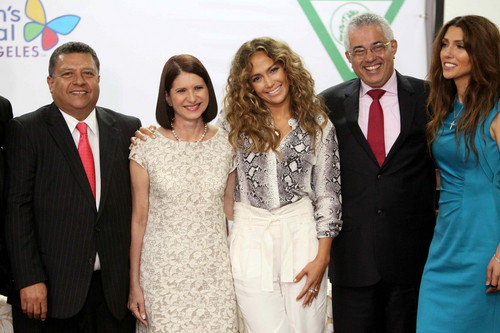  Presents Her Foundation 'Lopez Family Foundation' At Hospital Del Nino Clinic In Panama City[12June]