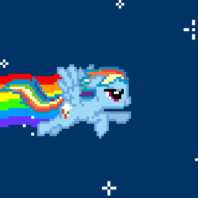 Rainbow Dash Nyan Cat