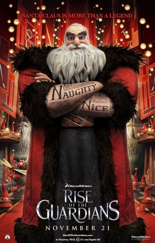  Rise of the Guardians Character Posters